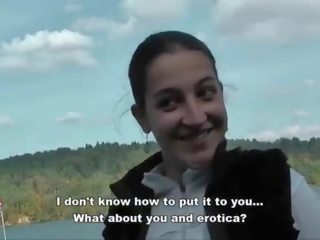 Slattern стоп - реальний чешка hitchhiker lenka трахкав
