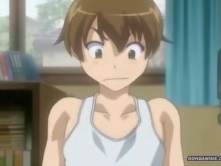 Kosuke summons в sexually aroused demon усередині його