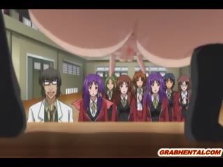 日本語 エロアニメ ガールフレンド 自己 オナニー