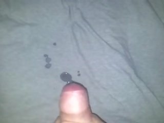 Підліток youngster wanking і cuming для gf
