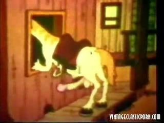 Klassisk skitten film tegnefilm
