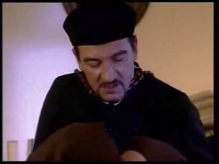 Две пленителен монахини приятен техен баща mov