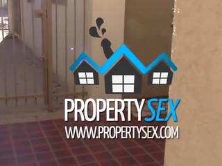 Propertysex 거드름을 피우는 realtor 협박 으로 섹스 영화 renting 사무실 공간